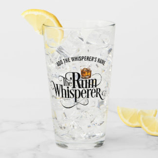 Copo De Pint O Vidro Do Suspirador De Rum