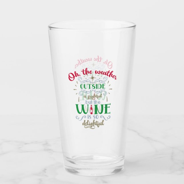 Copo De Pint O Vinho é Tão Delicioso (Frente)