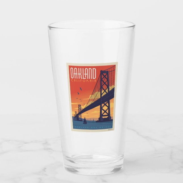 Copo De Pint Oakland, Califórnia (Frente)