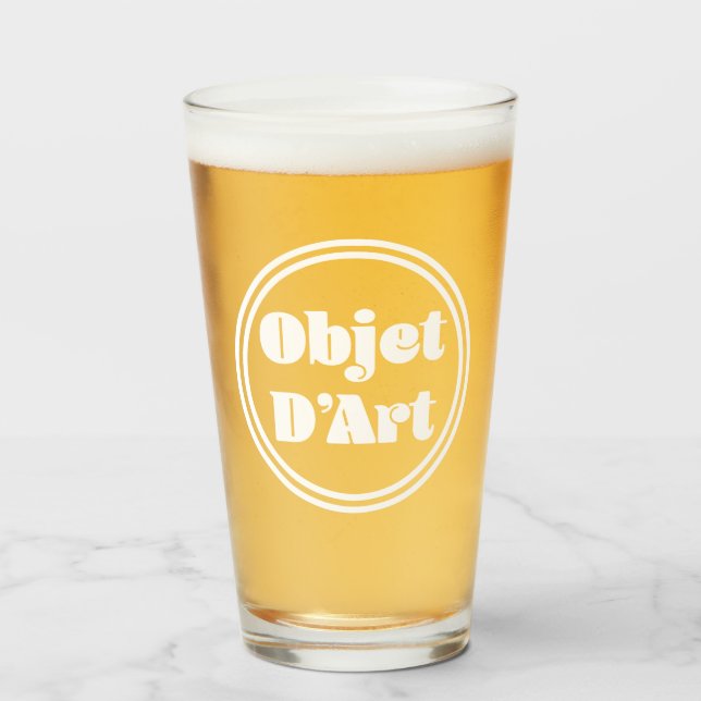 Copo De Pint Objeto D'Art (Frente (Preenchido))