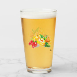 Copo De Pint Objetos de vidro: Frutas