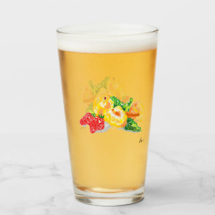 Copo De Pint Objetos de vidro: Frutas