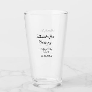 Copo De Pint Obrigados para o próximo chá de fraldas, um simple
