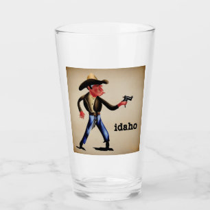 Copo De Pint Óculos de Bebendo Idaho