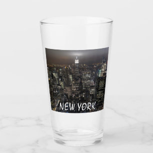 Copo De Pint Óculos de Nova Iorque Personalizados para Souvenir