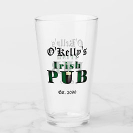 Copo De Pint Óculos De Pint De Cerveja Do Bar De Pub Irlandês