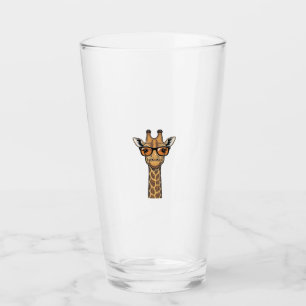 Copo De Pint Óculos de Sol Girafa Legal Camisa Vintage Gravação