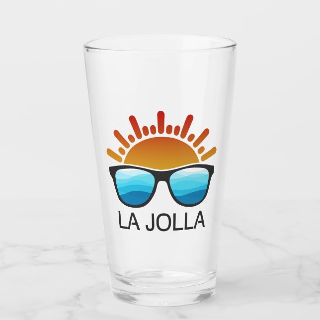 Copo De Pint Óculos de Sol La Jolla Califórnia (Frente)