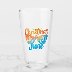 Copo De Pint Óculos de Sol Natal em Junho Férias de Verão Diver