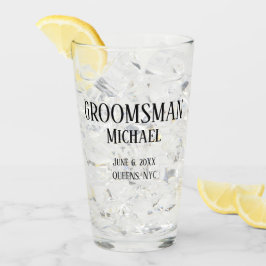 Copo De Pint Oferta de padrinho de casamento Personalizada