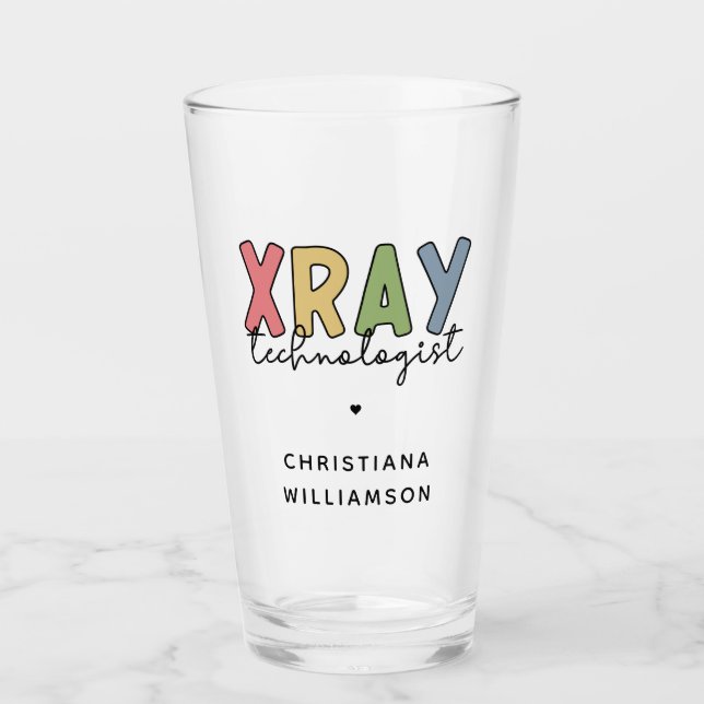 Copo De Pint Ofertas técnicas de raios-X personalizadas do Xray (Frente)