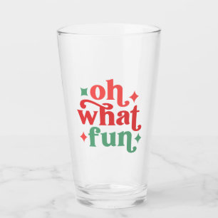 Copo De Pint Oh Que Divertido - Tipografia Festiva De Férias