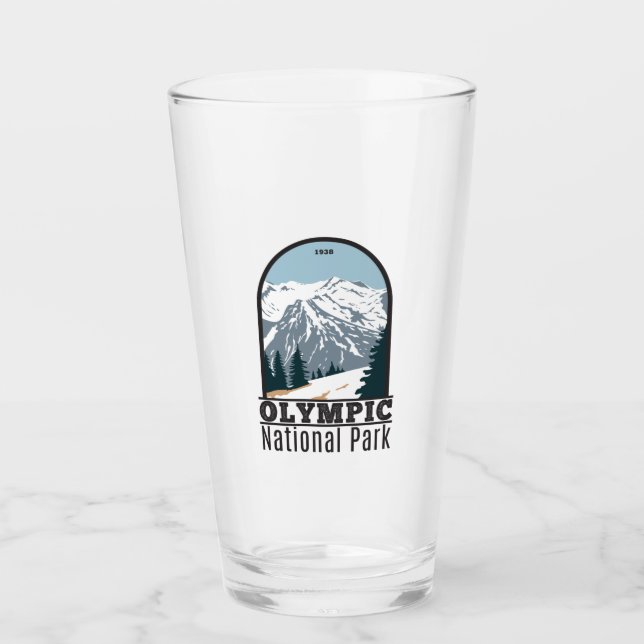 Copo De Pint Olimpiadas National Park Washington Vintage (Frente)