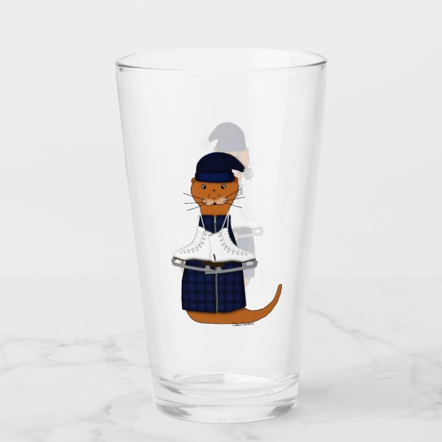 Copo De Pint Oliver A Lontra Patina (Frente)