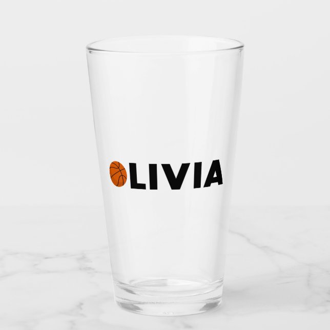 Copo De Pint Olivia Basball (Frente)