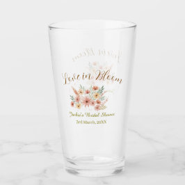 Copo De Pint Orange boho love in Bloom bridal shower name retro