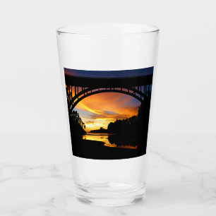 Copo De Pint Orange California Costal Sunset Sob Ponte