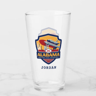 Copo De Pint Orgulho Alabama do estado