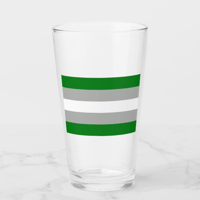 Copo De Pint Orgulho Cinza-romântico (Frente)