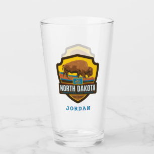 Copo De Pint Orgulho Estatal Dakota do Norte