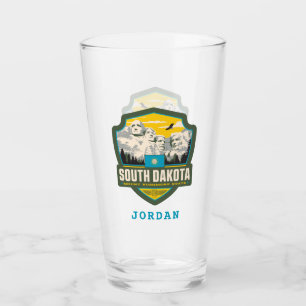 Copo De Pint Orgulho Estatal Dakota do Sul