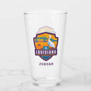 Copo De Pint Orgulho Estatal Louisiana