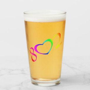 Copo De Pint Orgulho gay Rainbow