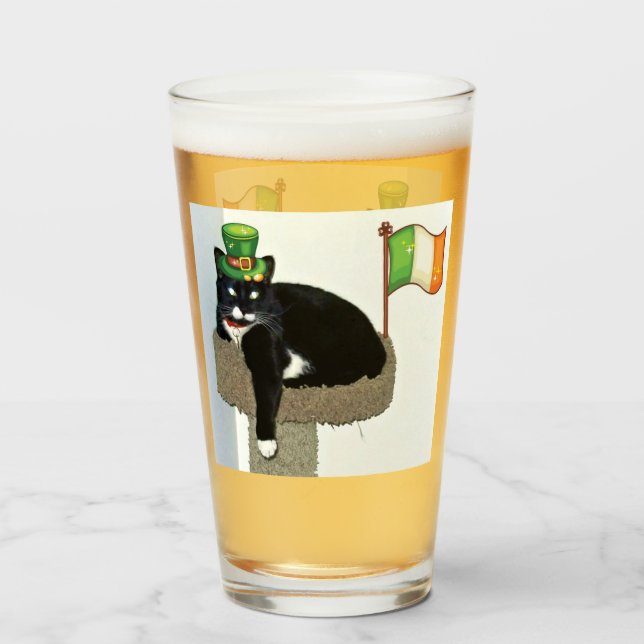 Copo De Pint Orgulho Irlandês Lucy (Frente (Preenchido))