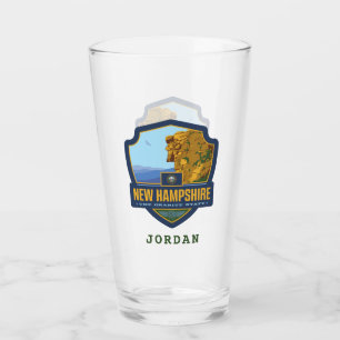 Copo De Pint Orgulho New Hampshire do estado