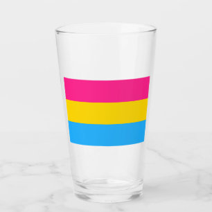 Copo De Pint Orgulho Pansexual (Bandeira Pan)