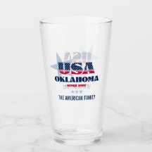 Orgulho Patriótico de Oklahoma Personalizado