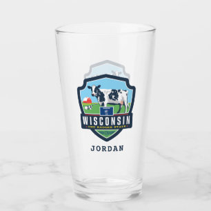 Copo De Pint Orgulho Wisconsin 2 do estado