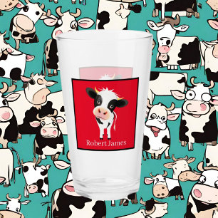 Copo De Pint os amantes das vacas bonitas adicionam nome