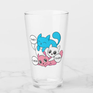 Copo De Pint Os Cats Trans Eles Os Seus Pronunciantes Transgêne