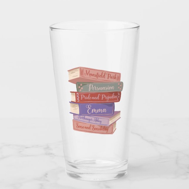 Copo De Pint Os Romances de Jane Austen V (Frente)