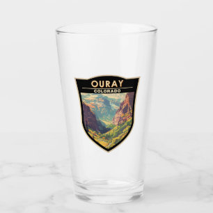 Copo De Pint Ouray Colorado Viagem Art Vintage