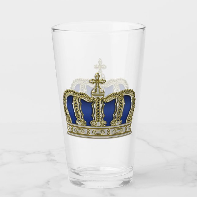 Copo De Pint Ouro Crown - luxo Real 5 (Frente)