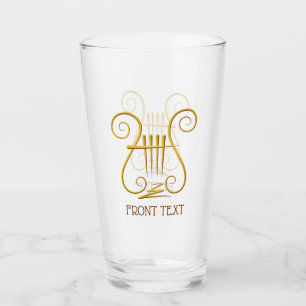 Copo De Pint Ouro Lyre