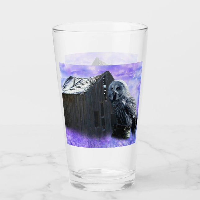 Copo De Pint Owl Barn Shed (Frente)