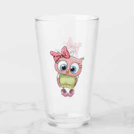 Copo De Pint Owl Glass