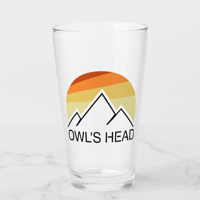 Copo De Pint Owl's Head New Hampshire Retro (Frente)