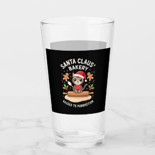 Copo De Pint Padaria do Papai Noel Amassada Para a Purrfeição N