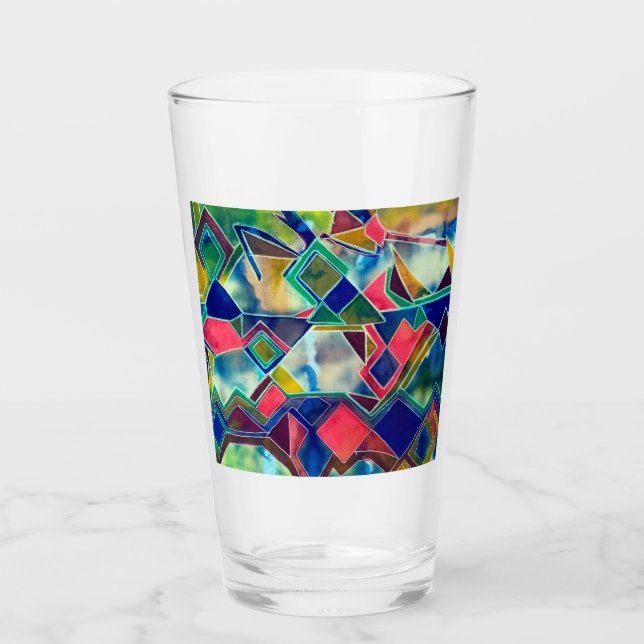 Copo De Pint Padrão de tinta (Frente)