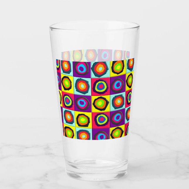 Copo De Pint padrão dos círculos (Frente)