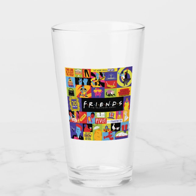Copo De Pint Padrão FRIENDS™ Icônico (Frente)