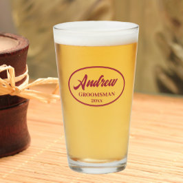 Copo De Pint Padrinho de casamento de Casamento Estrilizado Vin