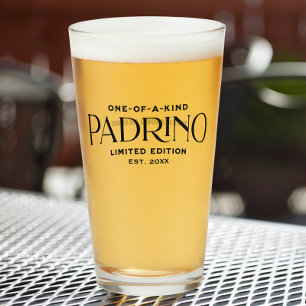 Copo De Pint Padrinho Edição Limitada Personalizada