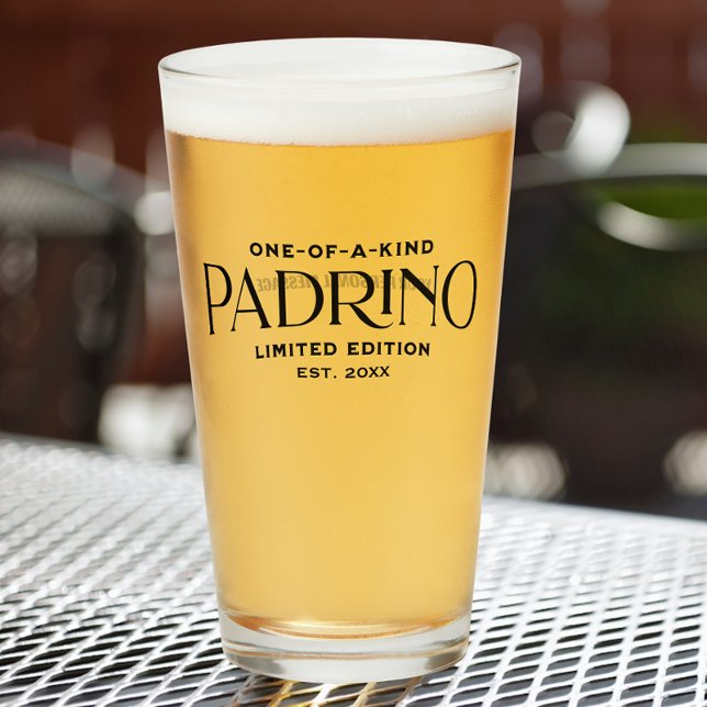 Copo De Pint Padrinho Edição Limitada Personalizada (Criador carregado)