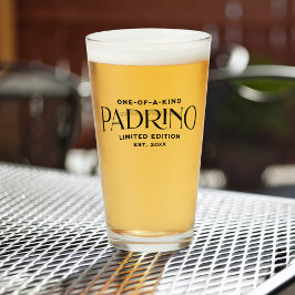 Copo De Pint Padrino Limited Edition Personalizado