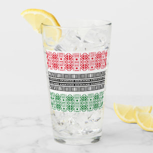 Copo De Pint Padrões de Sinalizador de Kwanzaa